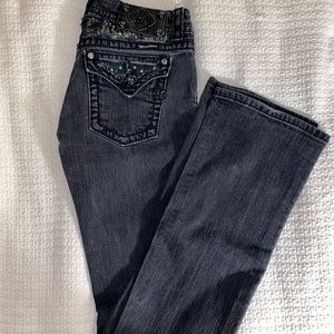Women’s Miss Me Black Jeans Size 28